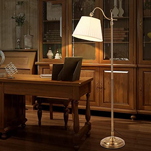 ACMHNC Stehlampe Wohnzimmer Vintage Stehlampe mit Fernbedienung, 12W LED Leselampe...